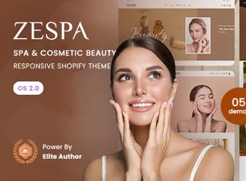 Zespa – Spa & Cosmetic Beauty Responsive Shopify 2.0 Theme