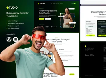 Ztudio – Digital Agency Elementor Template Kit