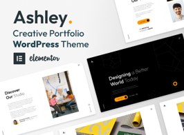 Ashley – Creative Portfolio WordPress Theme