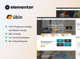 Ubin – Flooring Service Elementor Template Kit