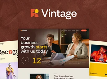 Vintage – Retro Flat Multi-Purpose WordPress Theme